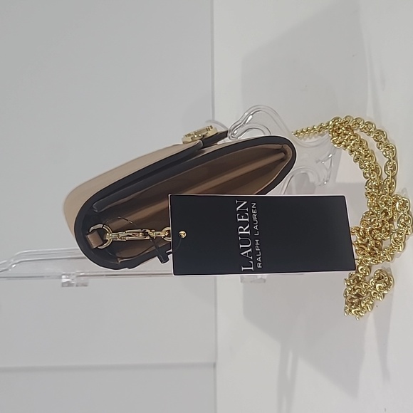 SALE!  ✅ LRL Leather Medium Adair Crossbody Bag BUFF ✨ NWT'S - Picture 11 of 17